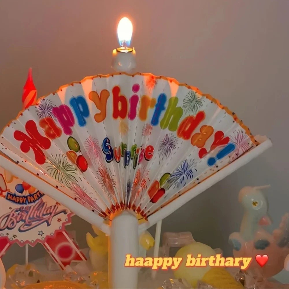 Candle Surprise - Новая яркая разноцветная свеча с автоматическим