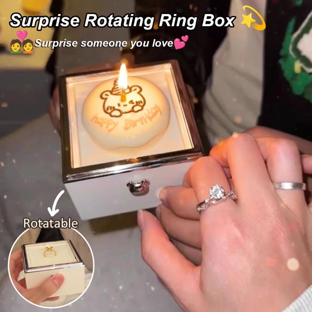 Candle Surprise - Автоматические коробки с откидным кольцом с