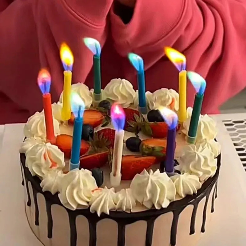 Разноцветные красочные свечи с – обзор и цена Candle Surprise