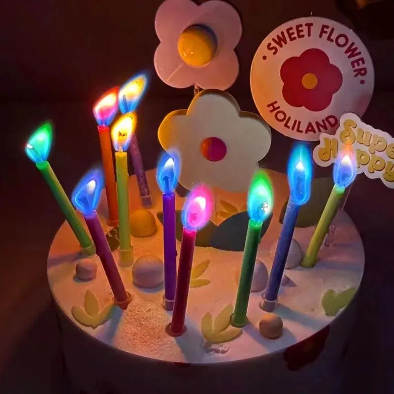 Разноцветные красочные свечи с – обзор и цена Candle Surprise